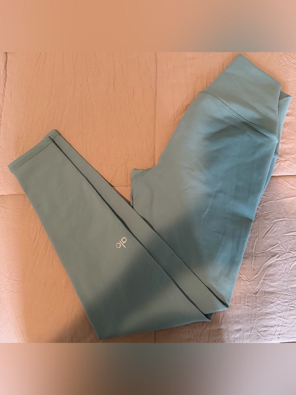 ALO Yoga Men’s Teal-Green Performance Joggers